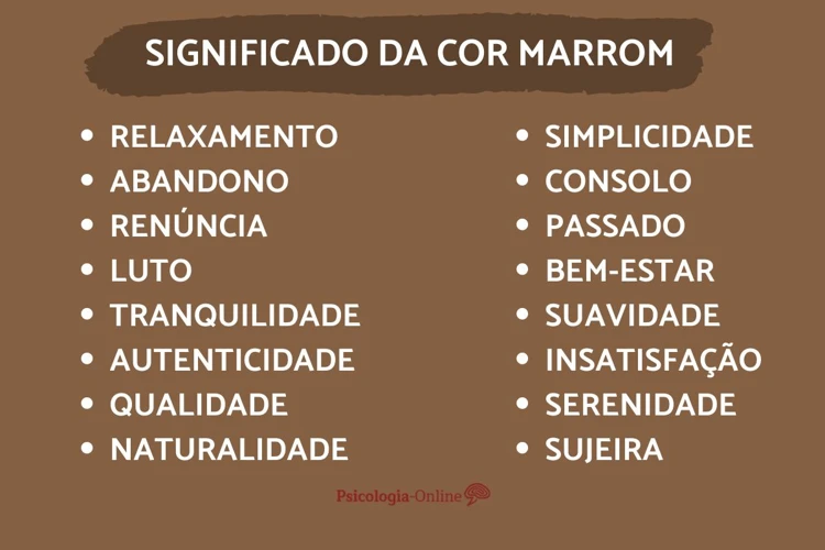 Curiosidades Sobre A Cor Marrom