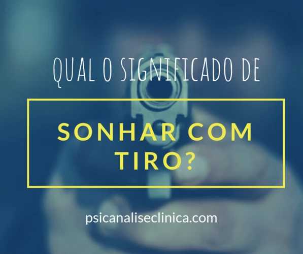 Significados De Sonhar Com Alguém Atirando Em Você